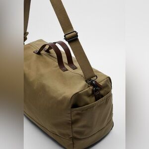 Waxed Canvas Bowling Bag